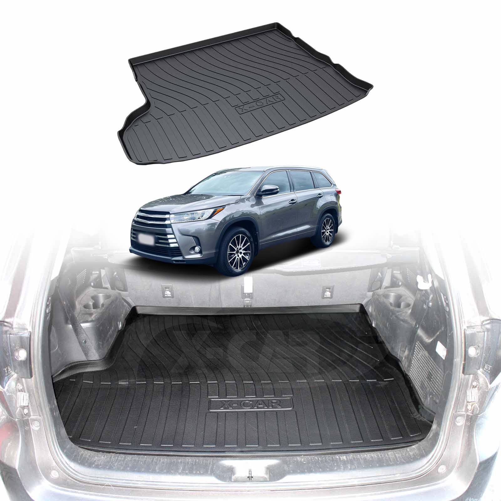 Premium Cargo Liner For Toyota Camry LE SE XLE XSE 2018-2023 - 100% Protection - Custom Fit Car Trunk Mat - All-Season Black Cargo Mat - 3D Shaped Laser Measured Trunk Liners - Foto 10