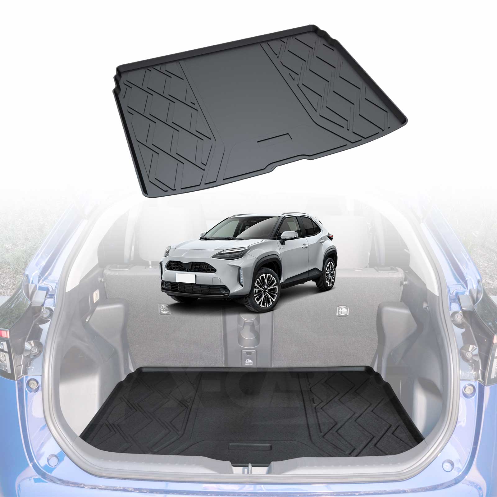 Boot Liner for Toyota Yaris Cross 2020-2024 Cargo Trunk Mat | X-CAR