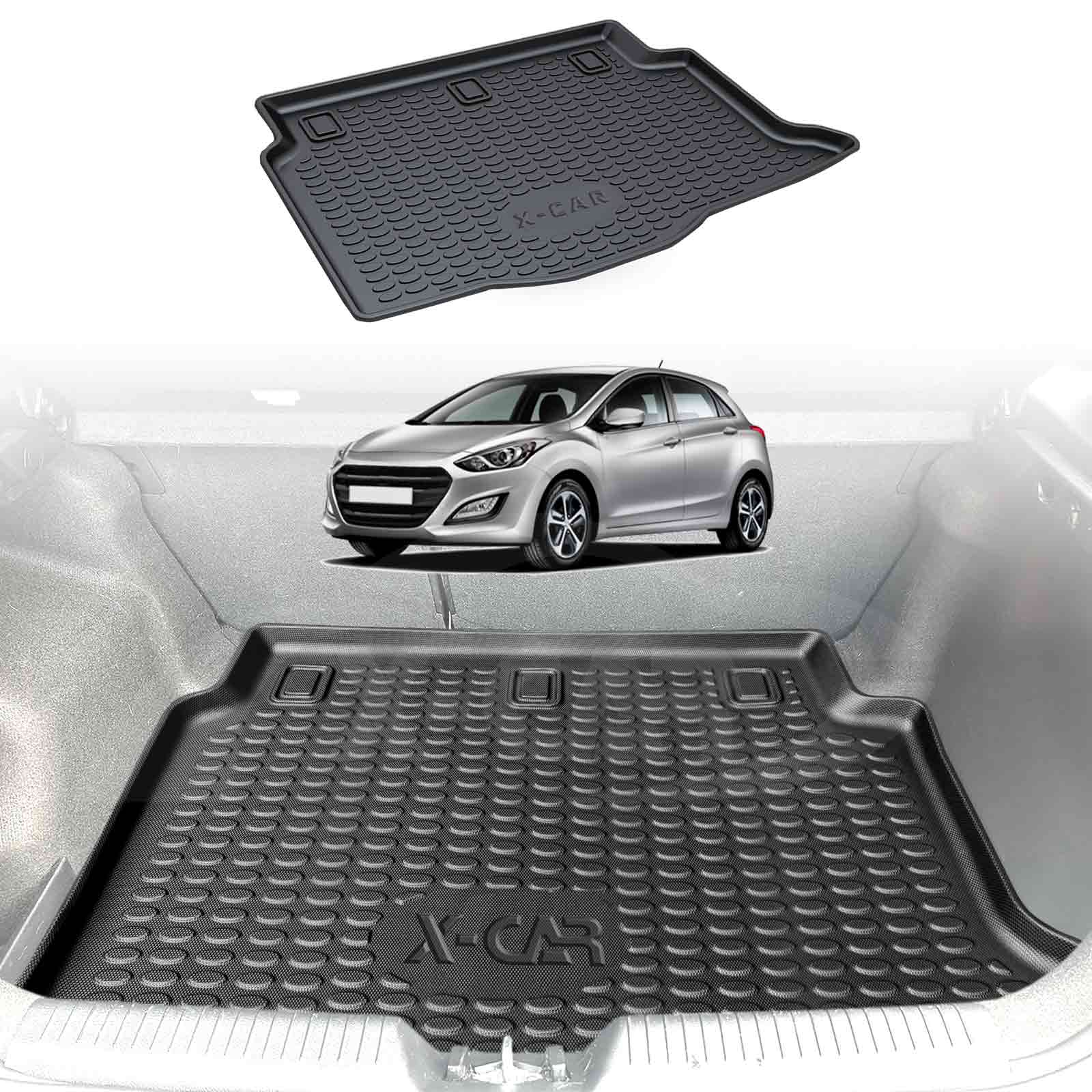Boot Liner for Hyundai i30 Hatchback 20122017 Cargo Trunk Mat Luggage