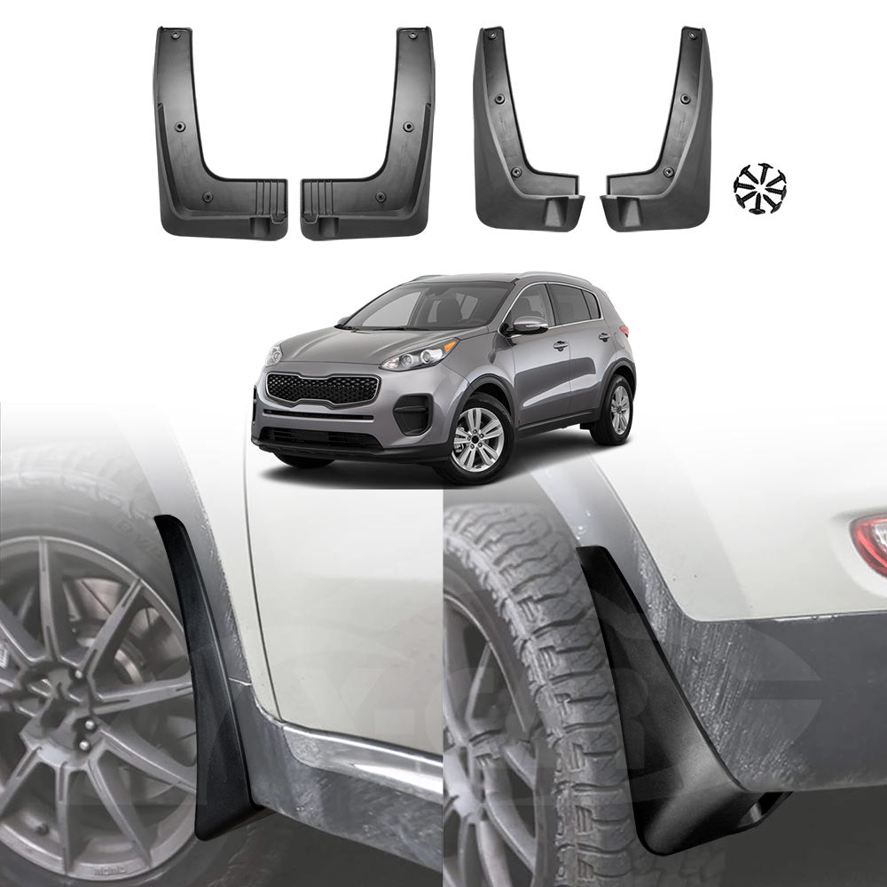 Mud Flaps for Kia Sportage QL 20162021 Accessories XCAR