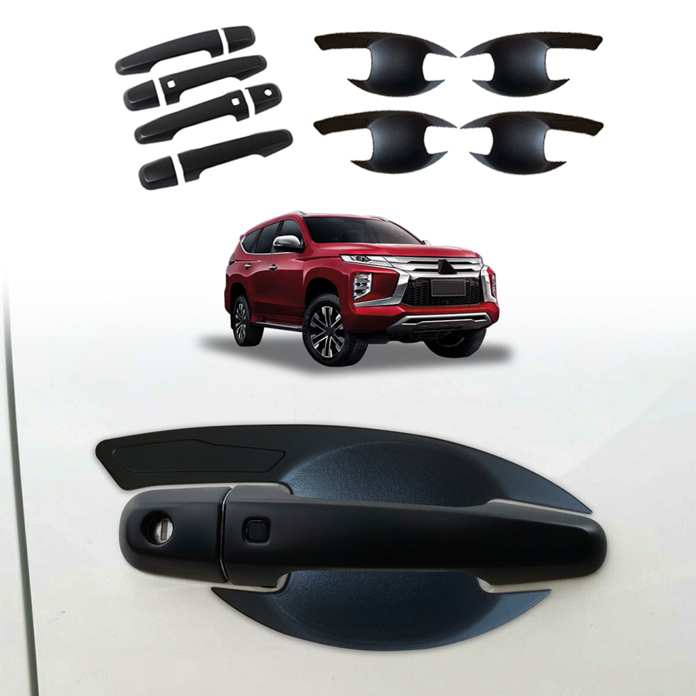 Door Handles Bowl Inserts Cover for Mitsubishi Pajero Sport XCAR