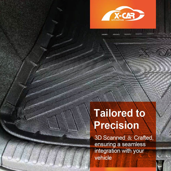 Boot Liner/ Back Seat Protector for Volkswagen Tiguan 2008-2016 All-Weather Car Liners