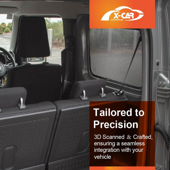 Window Sun Shades for Suzuki Jimny 3-Door 2018-Onwards