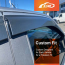 Weathershields for Holden Colorado RG 2012-2020 Car Weather Shields Wind Deflectors Sun Visors-3