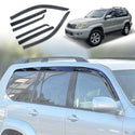 WeatherShields for Toyota LandCruiser Prado 120 Series 2003-2009