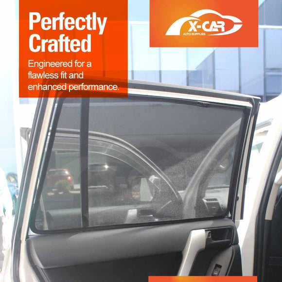 Window Sun Shades for Toyota Prado 150 Series 2009-2024 Rear Windscreen Shade