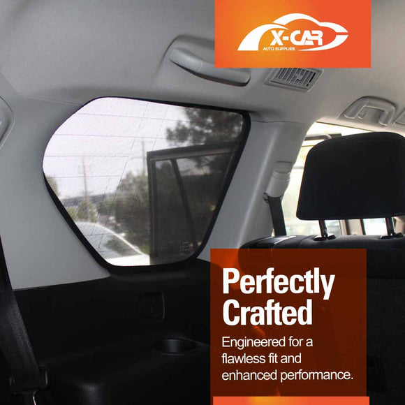 Window Sun Shades for Toyota Prado 150 Series 2009-2024 Rear Windscreen Shade