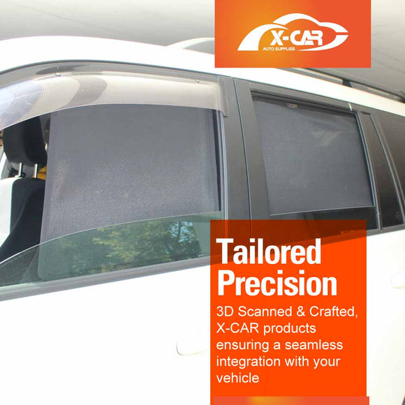 Window Sun Shades for Toyota Prado 150 Series 2009-2024 Rear Windscreen Shade
