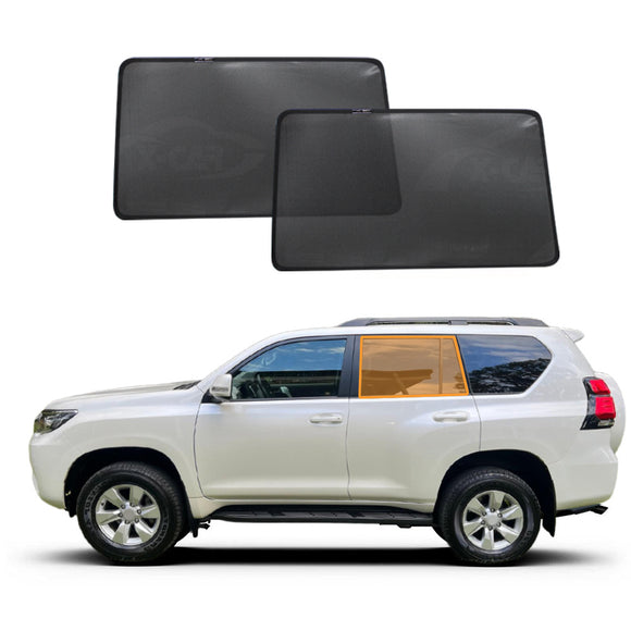 Window Sun Shades for Toyota Prado 150 Series 2009-2024 Rear Windscreen Shade