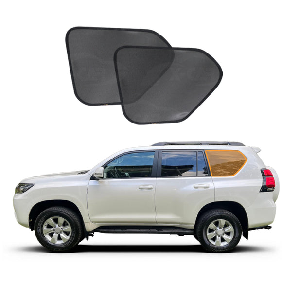 Window Sun Shades for Toyota Prado 150 Series 2009-2024 Rear Windscreen Shade