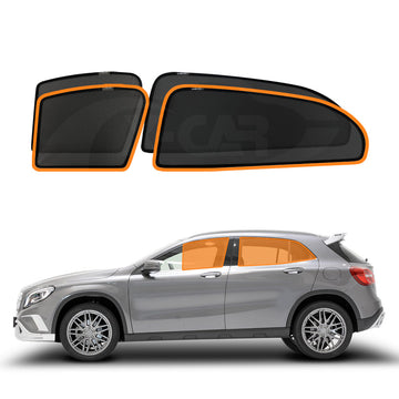 4 Pcs Complete Set Window Sun Shades for Mercedes Benz GLA Class 2014-2020