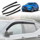 WeatherShields for Nissan QASHQAI 2014-2021 Car Weather Shields Wind Deflectors Sun Visors-1