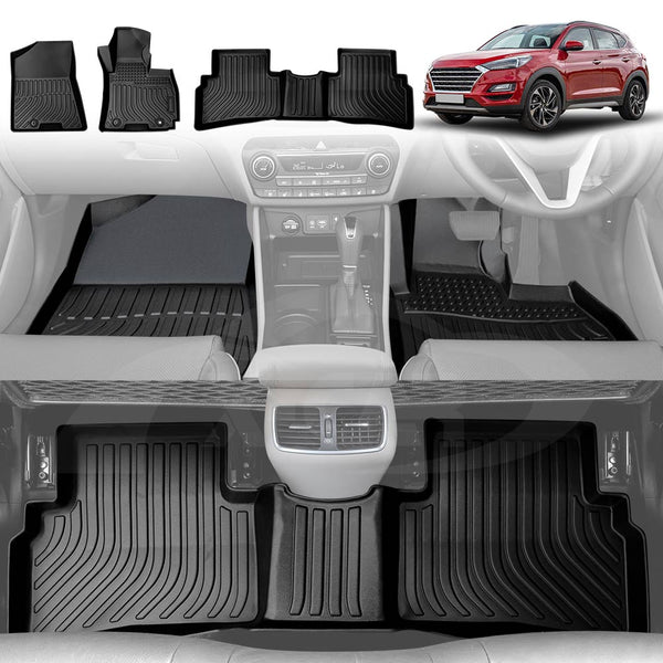 3D All-Weather Floor Mats for Hyundai Tucson 2015-2021