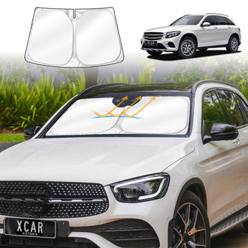 WindScreen Sun Shade for Mercedes-Benz GLC 2015-2022 WindShield Blind