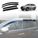 Weathershields for Mitsubishi Pajero Sport 2015-2025 Car Weather Shields Wind Deflectors Sun Visors-1