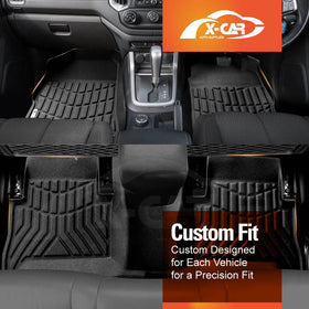 3D Floor Mats for Holden Trailblazer 2016-2022 All-Weather Car Liners - 0