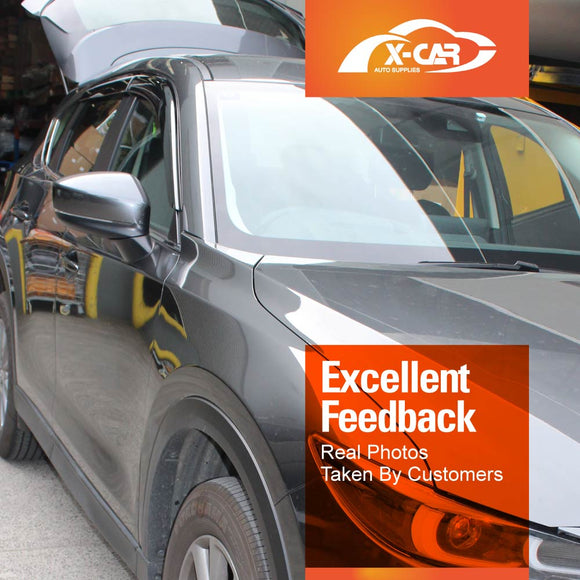 Weathershields for Mazda CX5 CX-5 2017-2025 Car Weather Shields Wind Deflectors Sun Visors