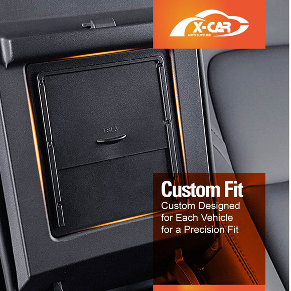 Armrest Hidden Storage Box for Tesla Model 3 Model Y
