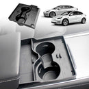 Tesla Model 3 2017-2023 and Model Y 2021-2025 Center Console Cup Holder Insert Tray-13