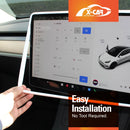 Tesla Model 3 / Y Screen Protector Rearview Mirror Frame Protection Silicone Cover-8