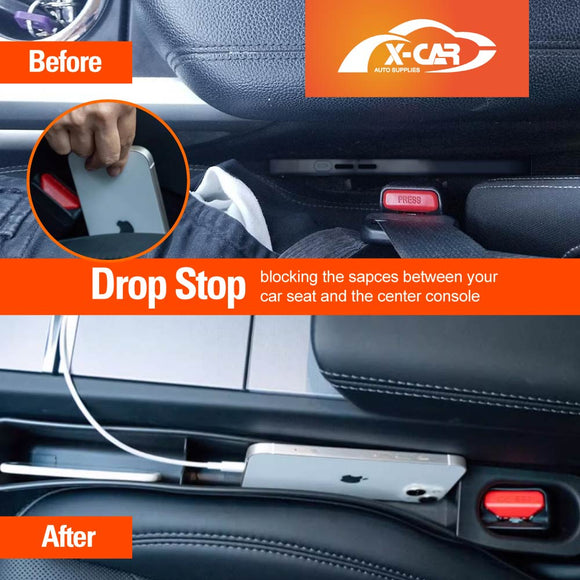 Console Car Seat Gap TPE Filler Box Organiser for Tesla Model 3 2017-2023 and Model Y 2021-2025