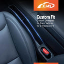 Console Car Seat Gap TPE Filler Box Organiser for Tesla Model 3 2017-2023 and Model Y 2021-2025-2