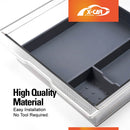 Tesla Model 3 Highland 2023-Onwards Centre Console Organizer Tray Storage Container with Silicone Mat-12