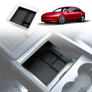 Tesla Model 3 Highland 2023-Onwards Centre Console Organizer Tray Storage Container with Silicone Mat-15