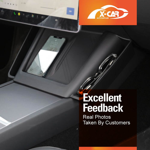 Tesla Model 3 Highland Center Console Wireless Charging Anti-Slip Silicone Mat