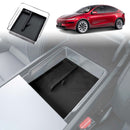 Tesla Model Y Juniper Centre Console Organizer Tray Storage Container with Silicone Mat 2025-Onwards-18
