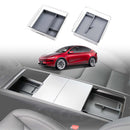 Tesla Model Y Juniper Centre Console Organizer Tray Storage Container with Silicone Mat 2025-Onwards-15