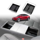 Tesla Model Y Juniper Centre Console Organizer Tray Storage Container with Silicone Mat 2025-Onwards-1