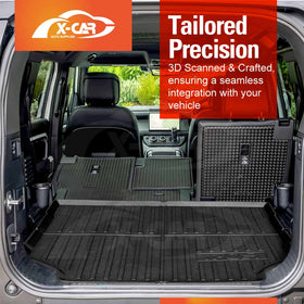 Boot Liner/ Back Seat Protector For Land Rover Defender L663 110 5 Seater 2020-Onwards Heavy Duty Car Mat - 0