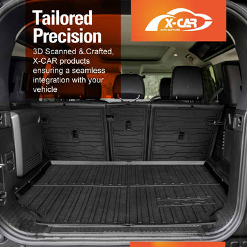 Boot Liner/ Back Seat Protector For Land Rover Defender L663 110 5 Seater 2020-Onwards Heavy Duty Car Mat - 0