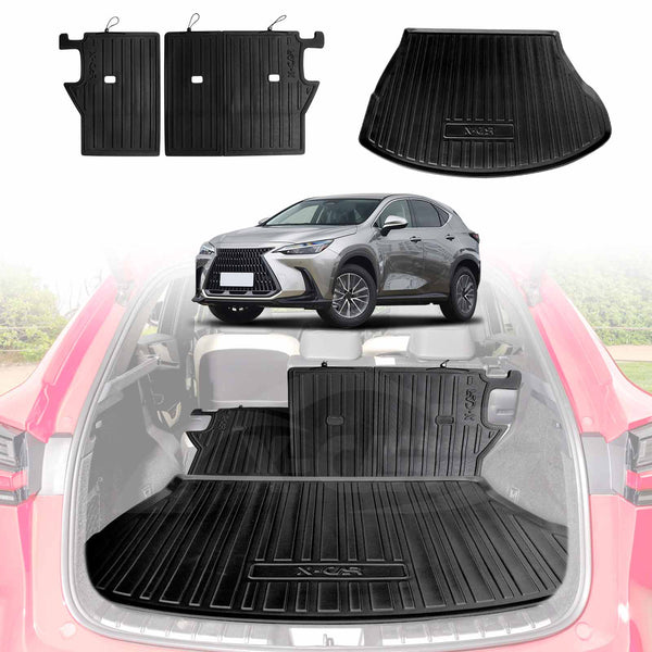 Boot Liner Back Seats Protector for Lexus NX Series 2022-2024 NX250 NX350 NX350h NX450h