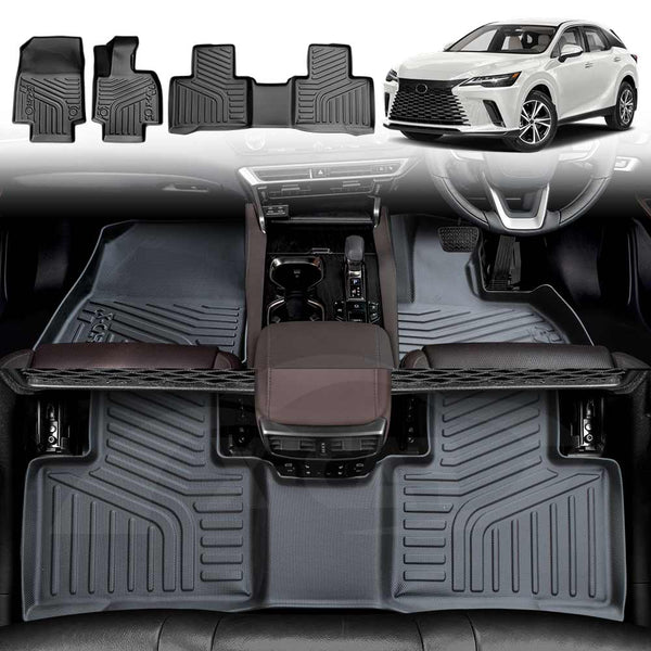 3D Floor Mats for Lexus RX350 RX350h RX500h 20222024 AllWeather