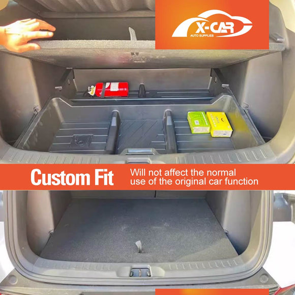 BYD Atto 3 2022-2025 Car Rear Trunk Storage Box Cargo Organiser Tray Accessories