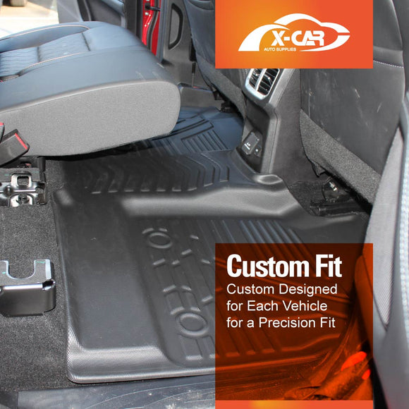 3D Floor Mats for GWM Cannon Ultra/Lux/Vanta/XSR/Cannon-X 2021-Onwards All-Weather Liners