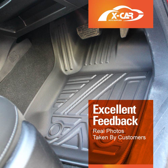 3D Floor Mats for GWM Cannon Ultra/Lux/Vanta/XSR/Cannon-X 2021-Onwards All-Weather Liners