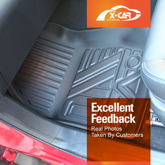 3D Floor Mats for GWM Cannon Ultra/Lux/Vanta/XSR/Cannon-X 2021-Onwards All-Weather Liners