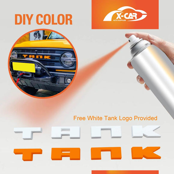 Front Bumper Grille with Led Light for GWM Tank 300 2023-2025 Mesh Frame Exterior