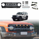 Front Bumper Grille with Led Light for GWM Tank 300 2023-2025 Mesh Frame Exterior-13