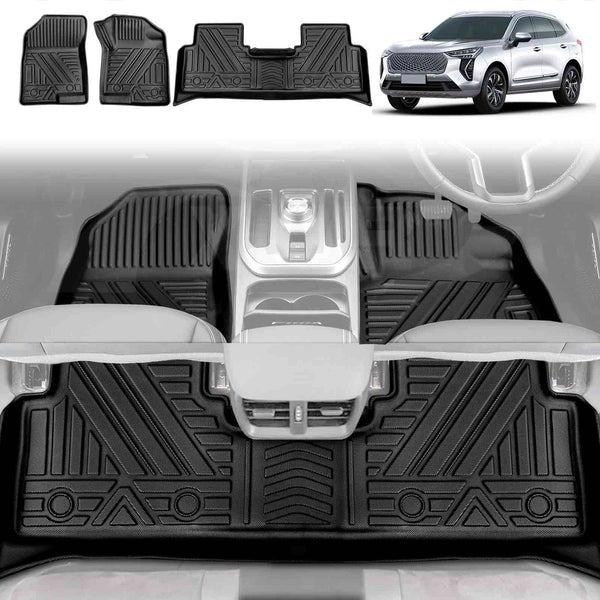 3D Floor Mats for Haval Jolion 2021-2025 All-Weather Liners