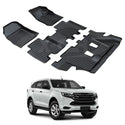 3D Floor Mats for Isuzu MU-X MUX 2022-2024 All-Weather Car Liners