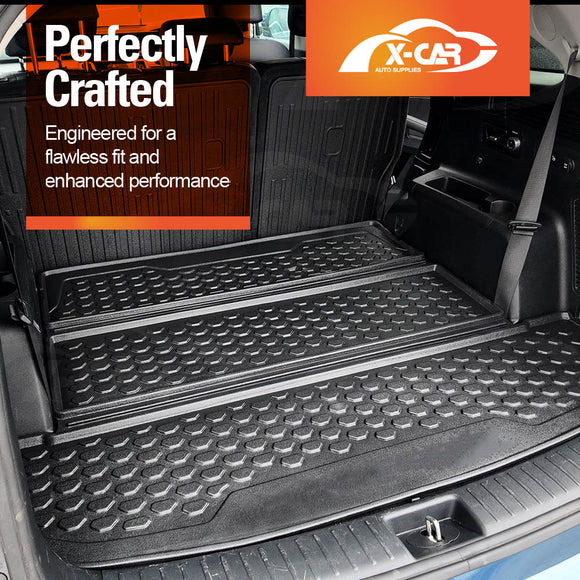 Boot Liner/ Back Seat Protector for Kia Sorento 2020-Onwards Trunk Cargo Mat Luggage Tray