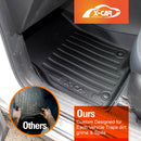 3D Floor Mats for Mazda CX-8 CX8 2018-2024 All-Weather Car Liners-4