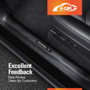 Tesla Model Y 2021-2025 Front and Rear Door Sill Protector Carbon Fiber Style-7