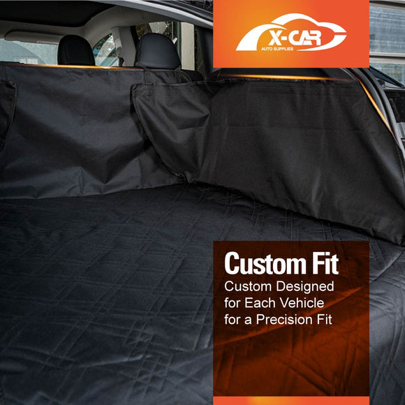 Tesla Model Y 2022-2025 Rear Trunk Cargo Liner Pet Dog Mat Rear Seat Back Cover