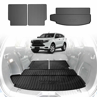 Boot Liner for Isuzu MU-X MUX 2022-2024 All-Weather Trunk Cargo Mat Luggage Tray