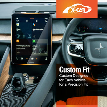 Polestar 2 2021-Onwards Tempered Glass Dash Screen Center Console Screen Protector - 0